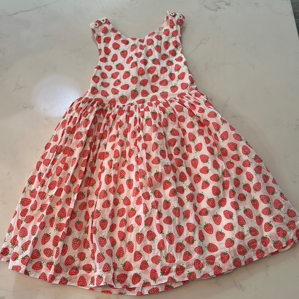 Mini Boden Strawberry Dress